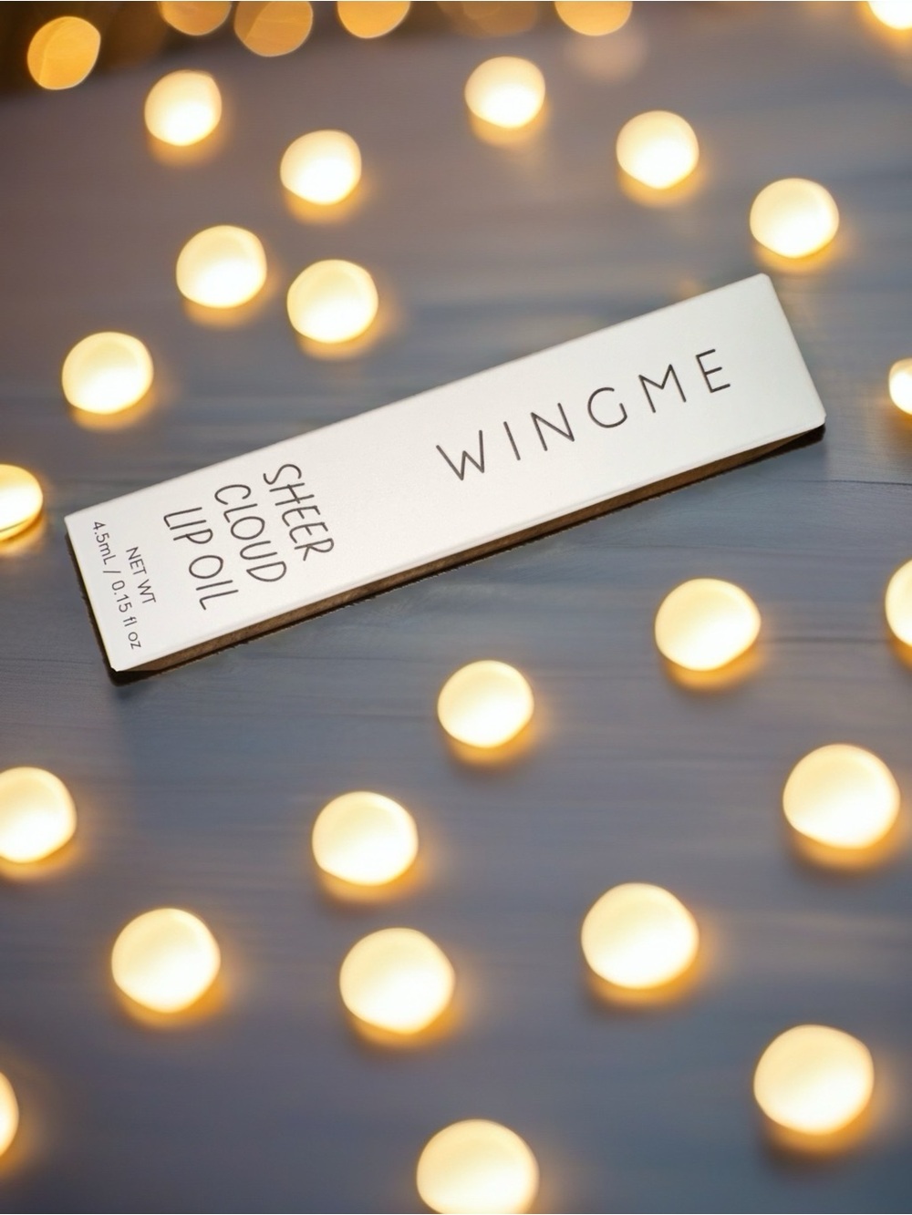 WingMe Sheer Cloud Lip Oil – Hydrating Lip Treatment NWT